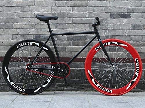 Rennräder : CSS Rennrad, 26-Zoll-Fahrräder, abgespecktes Fixie-Bremssystem, Rahmen aus kohlenstoffhaltigem Stahl, Rennradrennen, Herren 'S' und 'Erwachsene 6-24', C.