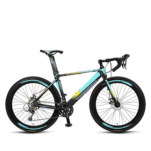 Rennräder : CuiCui Neue Marke Rennrad 16-Gang-Fahrrad 700CC Rad Aluminiumlegierung Rahmenbruch Wind Racing Leichtgewicht, A1