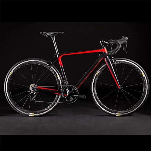 Rennräder : cuzona Carbon Rennrad Komplettes Fahrrad Carbon mit R7000 Gruppe 11 Gang Carbon Fahrrad