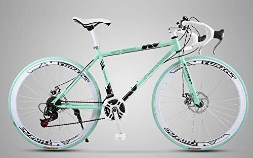 Rennräder : Dszgo Klaue Lenker 26 Zoll 40 Messer Mechanische Doppelscheibenbremsen erwachsenes Straßen-Fahrräder Städtische Radfahren Fahrräder Junge Männer und Frauen Fahrräder können Road Racing Geschwindigkeit