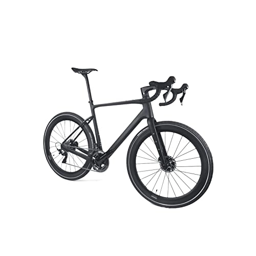 Rennräder : Fahrrad für Erwachsene Road Bike mit Carbonfaser Lightweight Disc Brakes