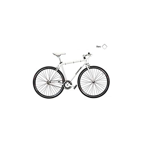 Rennräder : Fahrradtasche Fixie 28 weiß H58