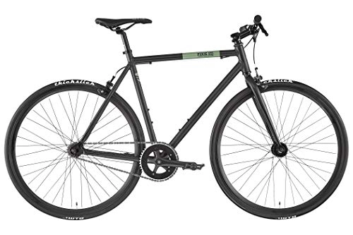 Rennräder : Fixie Inc. Blackheath Black / Olive Rahmenhöhe 51cm 2020 Cityrad
