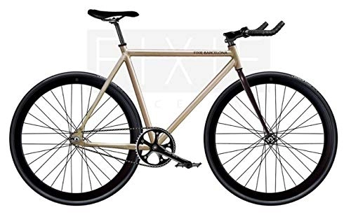 Rennräder : Fixiebarcelona Fahrrad Single Speed FIX2 - Raw T54 cm