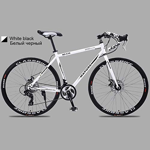 Rennräder : GuiSoHn 21 27 30 Gänge Rennrad Aluminium Rennrad Doppelscheibe Sand Rennrad Ultraleicht Fahrrad Erwachsenenfahrrad