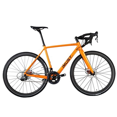 Rennräder : IMUST Carbon Cross Fahrrad Scheibenbremsen Sram X1 58cm