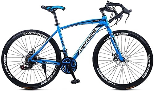 Rennräder : JIAWYJ YANGHAO-Mountainbike für Erwachsene- Rennrad, Full Suspension Road 700c Radfahrrad, 21 Geschwindigkeit? Scheibenbremsen, Rennrad für Männer und Frauen (Farbe: d) DGZZXCSD-1 (Color : B)