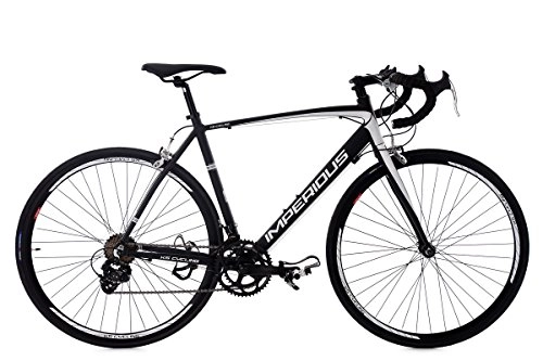 Rennräder : KS Cycling Erwachsene Rennrad 28'' Imperious schwarz RH 56 cm Fahrrad, Wei