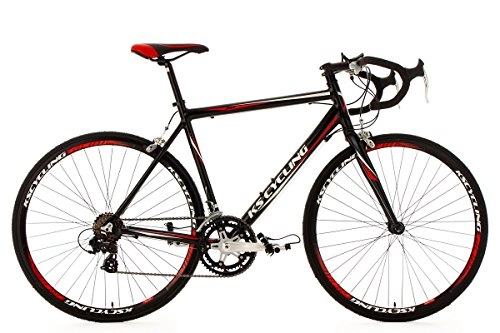 Rennräder : KS Cycling Rennrad 28'' Euphoria schwarz Alu-Rahmen RH 55 cm