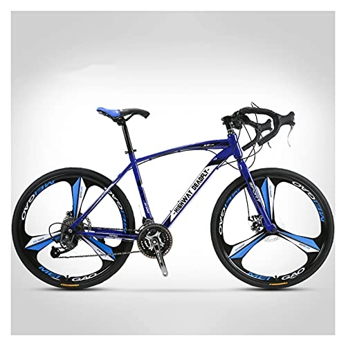 Rennräder : LHQ-HQ 26 Zoll 24 Geschwindigkeit 700C Räder Rennrad Für Erwachsene Männer Frauen Doppelscheibenbremse 3 Speichenrad Rennräder, C