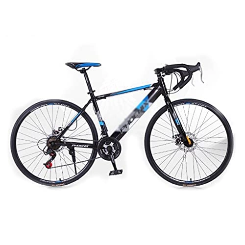 Rennräder : M-YN 700c Rennrad-stahlrahmen-bremssattelbremse 24 Geschwindigkeitszahnräder Für Erwachsene Straße Fahrrad(Color:Blau)
