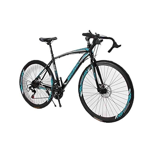 Rennräder : Mountainbikes Rennräder Fahrrad Mountainbike Erwachsene Mountainbike Straße Fahrräder for Männer und Frauen 27.5in Räder 21 Gang-Doppelscheibenbremse BMX-Räder (Color : Blue)