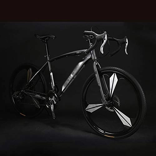 Rennräder : NA ZGGYA Mountainbike, 27-Gang-Fahrrad, 26-Zoll-Rennrad, doppelte Scheibenbremsen, hochkarätige Stahlrahmen, männliche weibliche Bikes, Fahrrad Erwachsene Hybrid