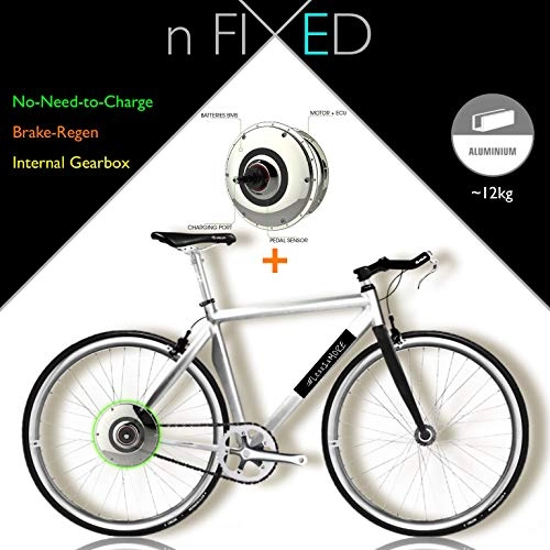 Rennräder : nFIXED.com e-Bike+ Folding no-Need-to-Recharge Zehus Electric Bicycle (52)