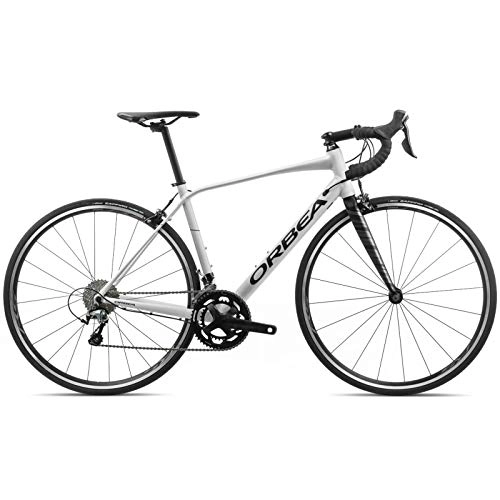 Rennräder : ORBEA Unisex Fahrrad Avant H40 53 Rennrad, 20 Gang, 49 cm, 28", Weiß - Schwarz, K102