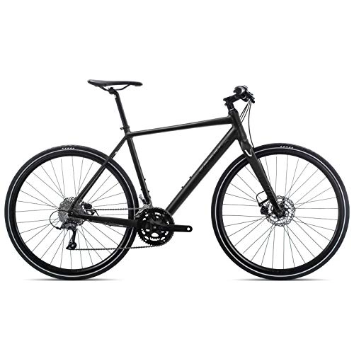 Rennräder : ORBEA Unisex Fahrrad Vector 30 M Stadtrad, 16 Gang, 52, 5 cm, 28", Schwarz, K409