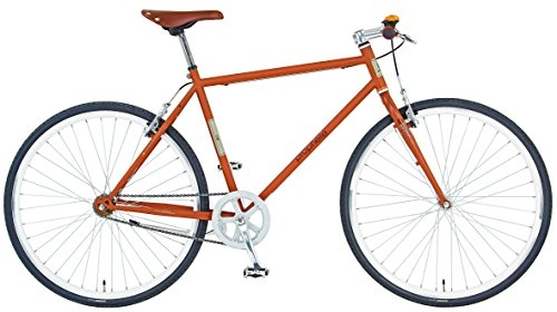 Rennräder : Prophete Singlespeed-Bike, 28 ", 1-S, Alu-V-Bremsen, Singlespeed-Rahmen, 52 cm RH, braun matt