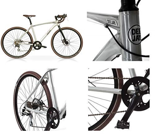 Rennräder : Radio Deejay Fahrrad Gravel Fahrrad by Aluminium mit Bremsscheibe / Original Made by