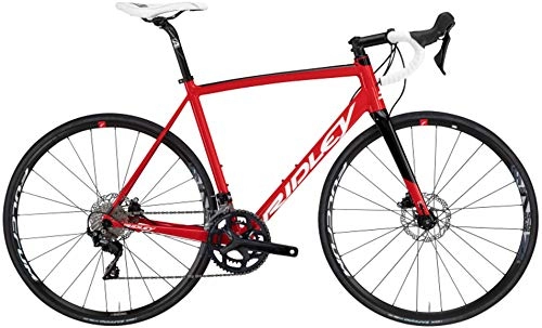 Rennräder : Ridley Bikes Fenix SLA 105 Disc red / White / Black Glossy Rahmenhöhe XS | 51cm 2020 Rennrad