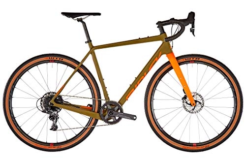 Rennräder : Ridley Bikes Kanzo C ADV Force1 HD camo Green / orange Rahmenhhe L | 60cm 2020 Cyclocrosser
