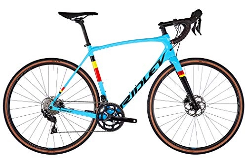 Rennräder : Ridley Bikes Kanzo Speed 105 Mix HD Belgian Blue / Black Rahmenhhe XL | 63cm 2020 Cyclocrosser