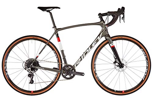 Rennräder : Ridley Bikes Kanzo Speed Rival1 HD Anthracite / Silver Rahmenhhe L | 60cm 2020 Cyclocrosser