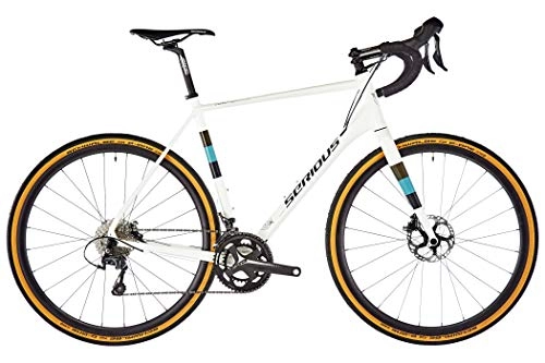 Rennräder : SERIOUS Grafix Comp White / Black Earth Rahmenhhe XS | 44cm 2020 Cyclocrosser