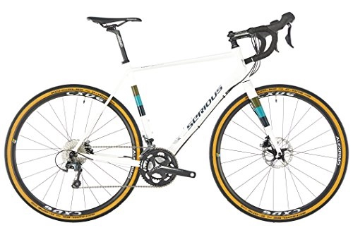 Rennräder : SERIOUS Grafix Comp White-White Earth Rahmenhöhe 44cm 2018 Cyclocrosser