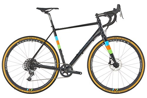 Rennräder : SERIOUS Grafix Elite Black-Rainbow Rahmenhhe 56cm 2018 Cyclocrosser