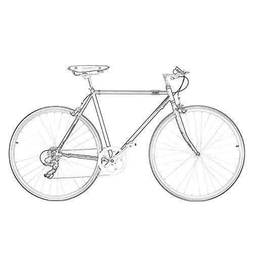 Rennräder : SICONG Rennrad Erwachsener, Bequeme Citybike Mnner und Frauen, Retro Vintage Bike, Fr Stadtpendler, Reisen im Freien,