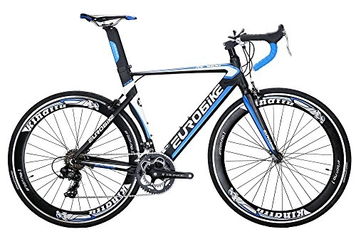 Rennräder : SL Rennrad XC7000 14-Gang-Fahrrad Road 54 High Blue Bike Dual Suspension Bike Road (blau)