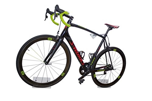 Rennräder : trelixx® Fahrradwandhalterung Rennrad | Acrylglas | platzsparende Fahrradaufbewahrung | großartiges Design | leichte Montage | gelasert | perfekt geeignet für Ihr Rennrad