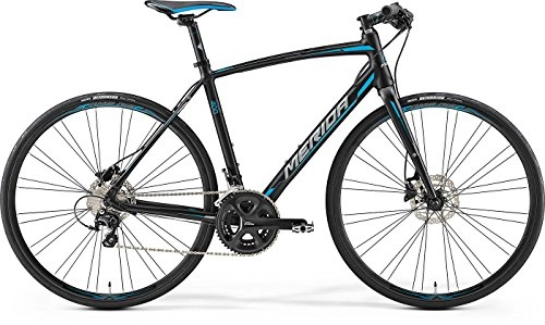 Rennräder : Unbekannt Herren Fahrrad 28 Zoll Trekking schwarz blau - Merida Speeder 400-22 Gänge Kettenschaltung Crossrad