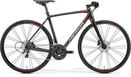 Rennräder : Unbekannt Herren Fahrrad 28 Zoll Trekking schwarz - Merida Speeder 4000-22 Gänge Carbon rot Crossrad