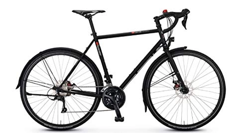 Rennräder : vsf fahrradmanufaktur T-Randonneur Sport Trekking Bike 2020 (28" Herren Diamant 52cm, Ebony matt)