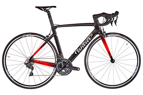 Rennräder : Wilier Cento10 SL Rim Ultegra Black / red Rahmenhöhe M | 50cm 2021 Rennrad