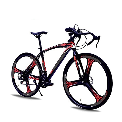 Rennräder : WXXMZY Fahrrad, 21-Gang Rennrad 700C Rad Rennrad Doppelscheibe Bremse Fahrrad (Color : D)