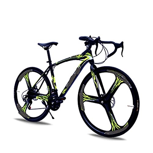 Rennräder : WXXMZY Fahrrad, 21-Gang Rennrad 700C Rad Rennrad Doppelscheibe Bremse Fahrrad (Color : H)