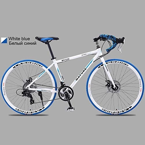 Rennräder : XSLY 700c Aluminium-Legierung Rennrad 21 27and30speed Straßen-Fahrrad-Zwei-Scheiben-Sand Rennrad Ultra-Light Fahrrad-beweglicher Erwachsene Variable Speed ​​Dual-Disc Brake Cycling Racing