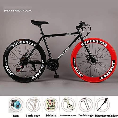 Rennräder : YI'HUI Carbon Rennrad Kohlefaser Rennräder mit 21 Geschwindigkeit Kohlenstoff Radsatz Sattelstütze Gabel Ultra-Licht Fahrrad, 603