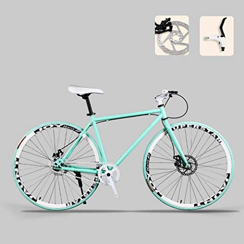 Rennräder : ZTYD Straen-Fahrrad, 26-Zoll-Bikes, Doppelscheibenbremse, High Carbon Stahlrahmen, Straenfahrradrennen, Mnner und Frauen Erwachsener, Z
