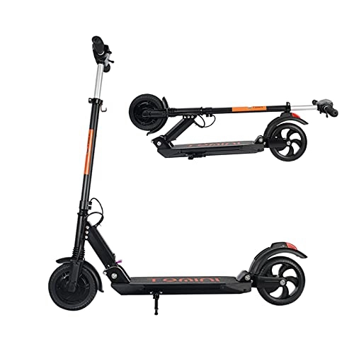 Electric Scooter : 350W E-scooter Fast Electric Scooter With Powerful Battery & Scooter Motor, Pure Electric Scooter Top 19mi / h, 19 mi Long Range, 8 Inch Tires, Lightweight and Foldable for Adults and Teenagers