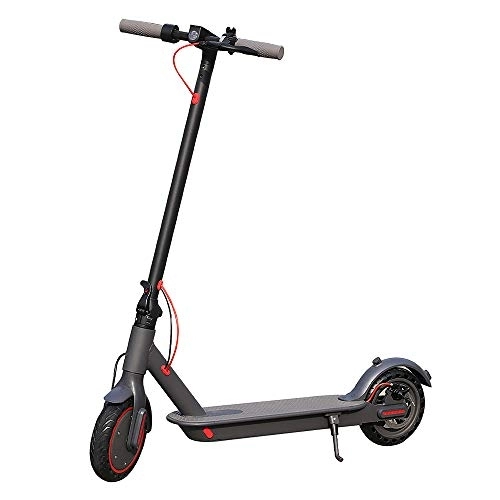 Electric Scooter : 350W Motor Electric Scooter for Adult E Scooter with APP Contorl, LED Light, Folding Scooter 36v 10.4ah Li-Ion Battery