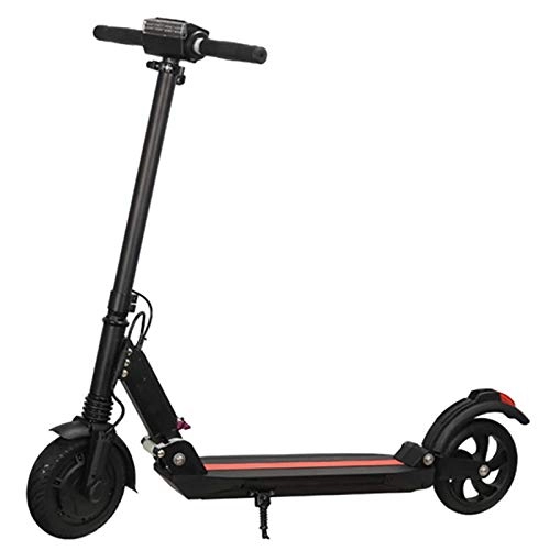 Electric Scooter : AAADRESSES Electric Scoote, Portable Scooter Foldable Electric Scooter 8 Inch Pneumatic Tire, Maximum speed 30KM / H for Travel and Commuting