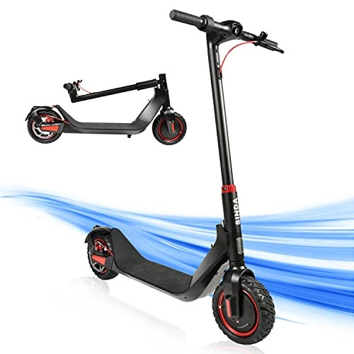 Electric Scooter : Acecinio Electric Scooter for Adults, Foldable Scooter T10 Foldable Electric Scooter for Adults and Teenagers, 36V 10Ah Battery, 10 Inch Tire