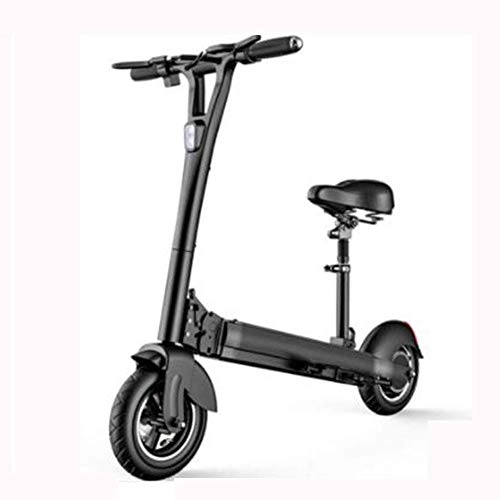 Electric Scooter : Adult Electric Scooter, Long-Range Battery 400W Motor, Easy Folding & Carry Design, Maximum Speed 30 Km / H, Suitable for Adults And Teens, 30`40km
