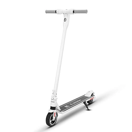 Electric Scooter : Adult Scooter, Two-wheel Electric Scooter Suitable for Children, Teenagers, Adults, Foldable Double Shock Absorption, Lightweight Single Pedal Scooter, Anti-skid Scooter