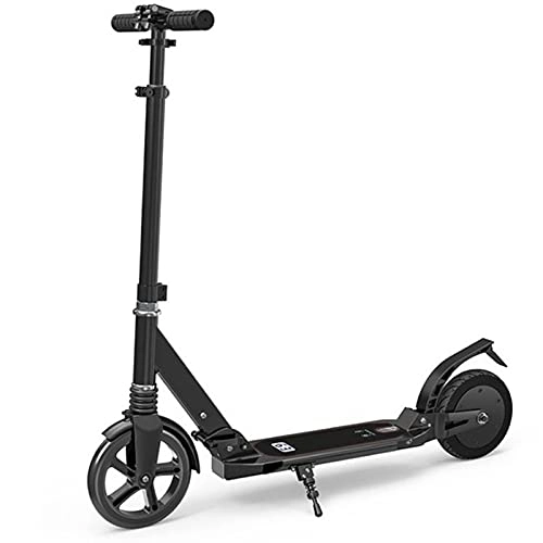 Electric Scooter : AFSDF Foldable Electric Scooter lightweight Electric Scooter 180W High Power Smart 8''E-Scooter Headlight 15 MPH Speed, 10 Miles Max