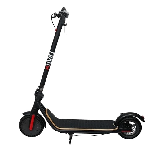 Electric Scooter : Alivio Electric Scooter Adult, 350W Motor, 30km Long Range, Max Speed 25 km / h, 2 Speed Settings, App Control - Black