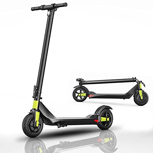 Electric Scooter : AODOW Electric Scooter Adult, Upgrade Solid Tires, 350W Motor, 25 km Long Range, Fashion Folding E-Scooter (black)